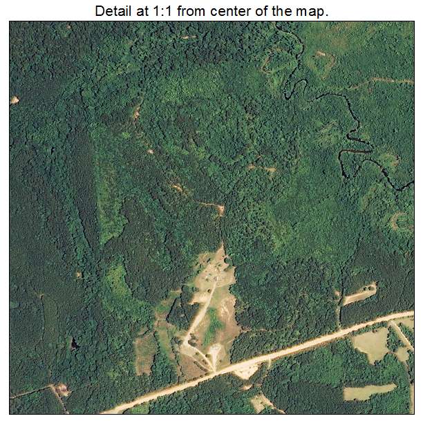 Bogue Chitto, Mississippi aerial imagery detail