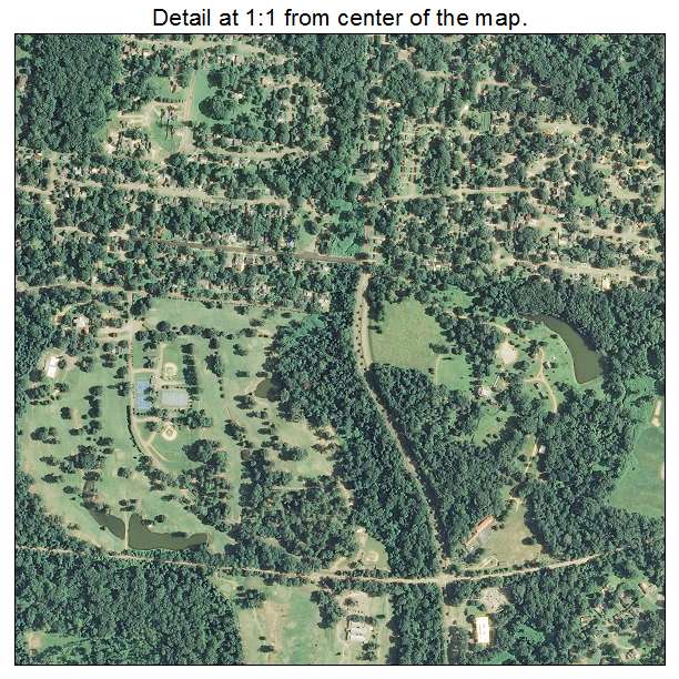 Natchez, Mississippi aerial imagery detail