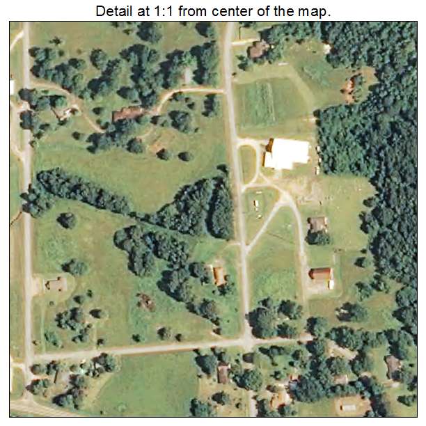Sylvarena, Mississippi aerial imagery detail