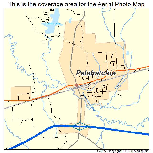 Pelahatchie, MS location map 