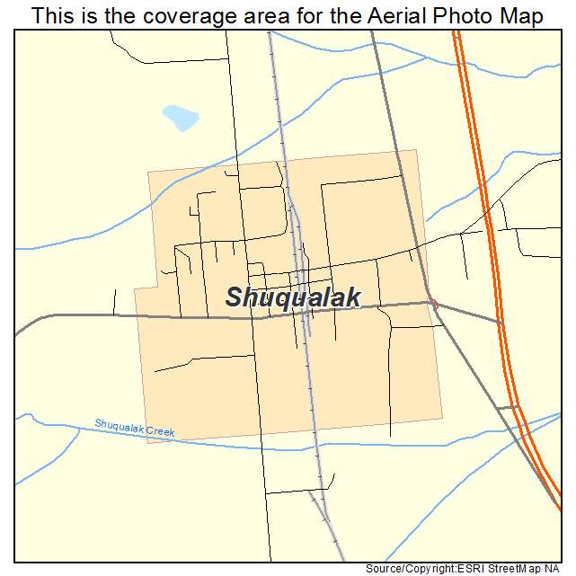 Shuqualak, MS location map 