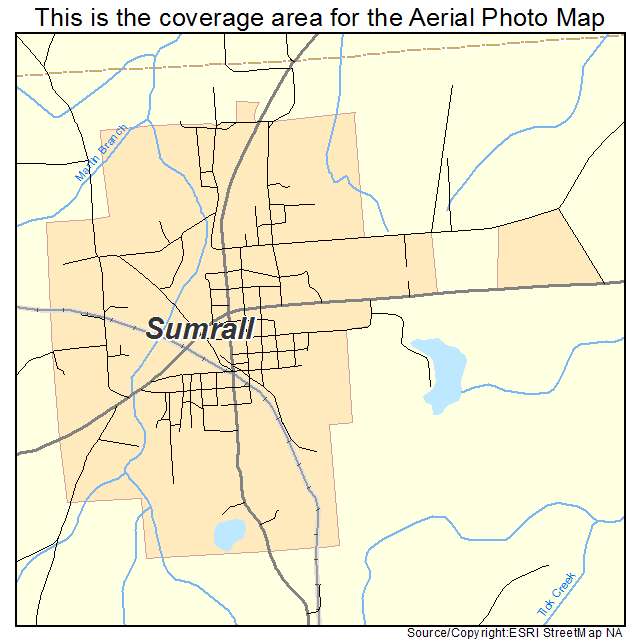 Sumrall, MS location map 