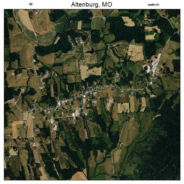 Altenburg, MO air photo map