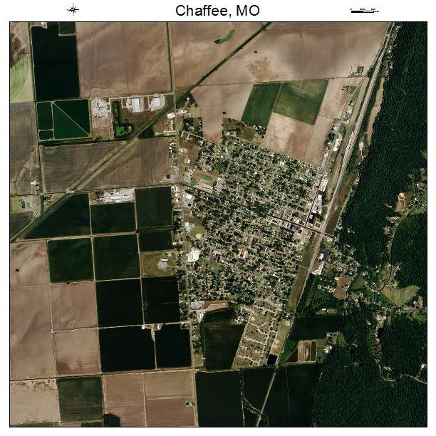 Chaffee, MO air photo map