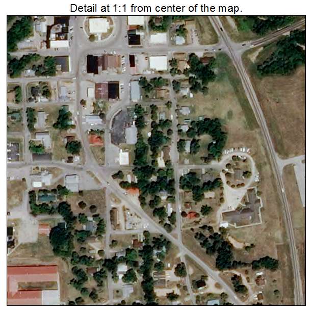 Alton, Missouri aerial imagery detail