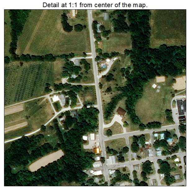 Augusta, Missouri aerial imagery detail