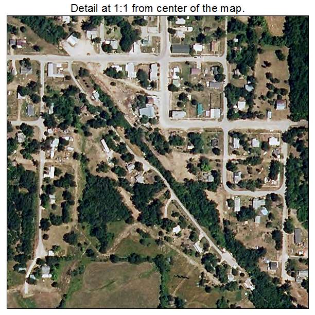 Barnett, Missouri aerial imagery detail