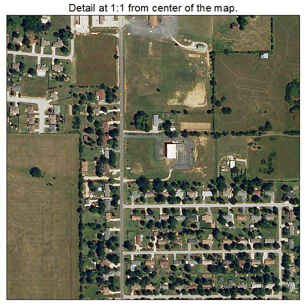 Battlefield, Missouri aerial imagery detail