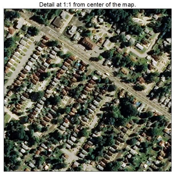 Bella Villa, Missouri aerial imagery detail