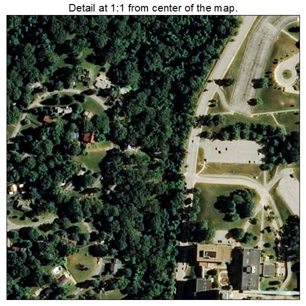 Bellerive, Missouri aerial imagery detail