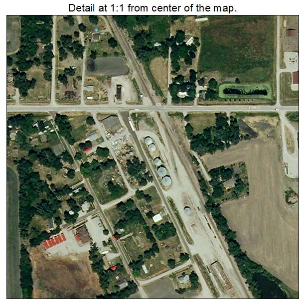 Bigelow, Missouri aerial imagery detail