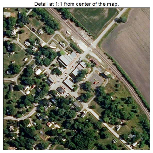 Blackwater, Missouri aerial imagery detail