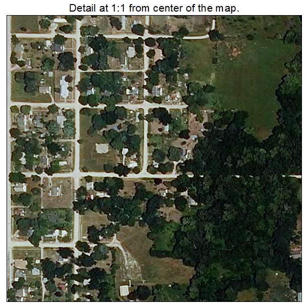 Blairstown, Missouri aerial imagery detail