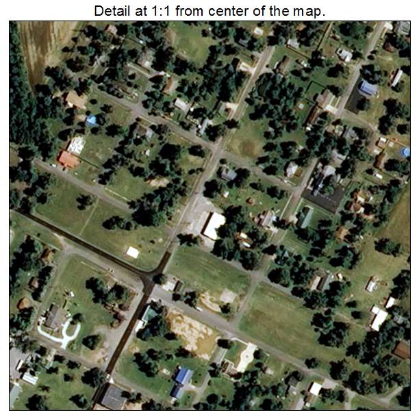Blodgett, Missouri aerial imagery detail