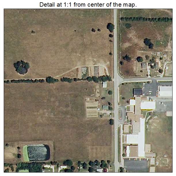 Blue Eye, Missouri aerial imagery detail