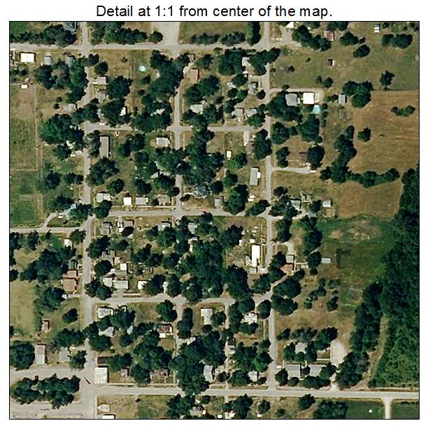 Bolckow, Missouri aerial imagery detail