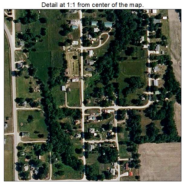 Brimson, Missouri aerial imagery detail