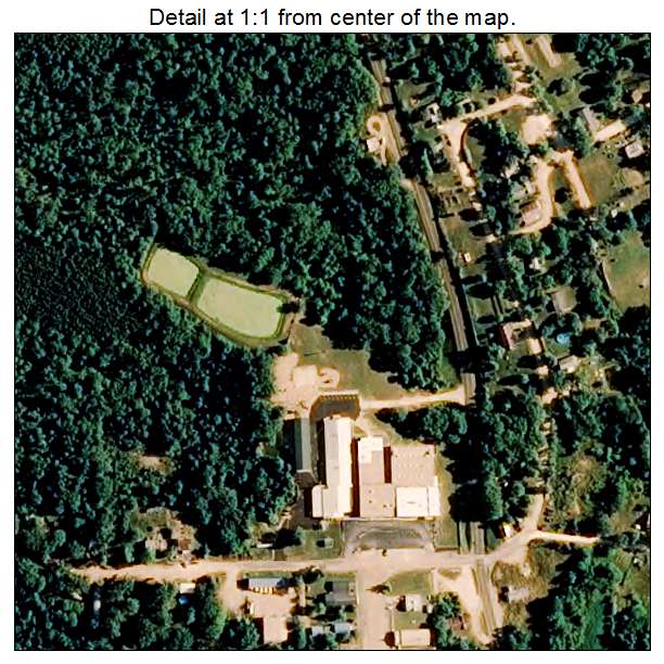 Bunker, Missouri aerial imagery detail