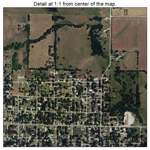 Butler, Missouri aerial imagery detail