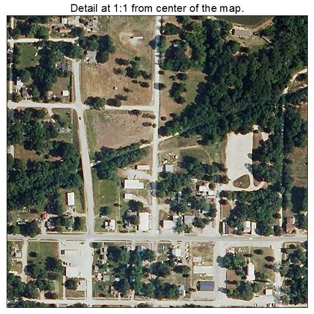 Calhoun, Missouri aerial imagery detail