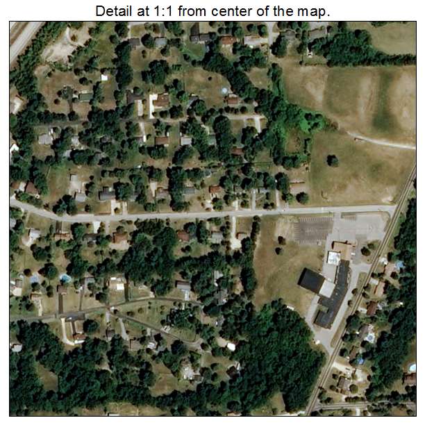 Cedar Hill, Missouri aerial imagery detail