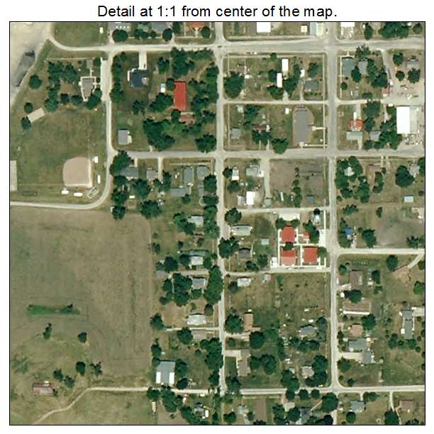 Clearmont, Missouri aerial imagery detail