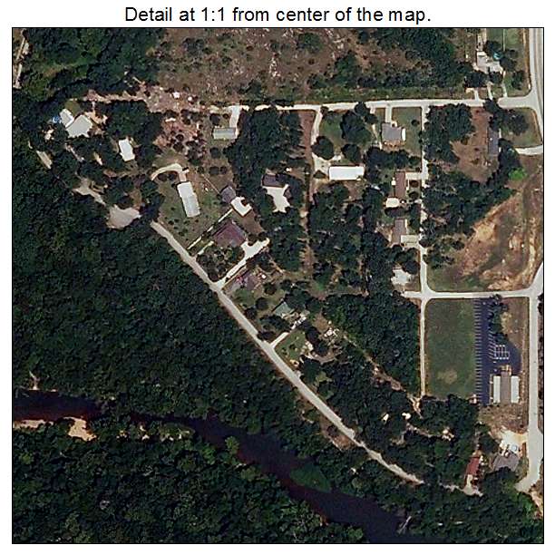 Cliff Village, Missouri aerial imagery detail