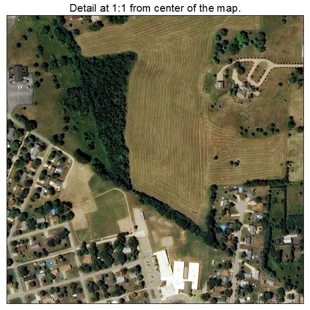 Desloge, Missouri aerial imagery detail