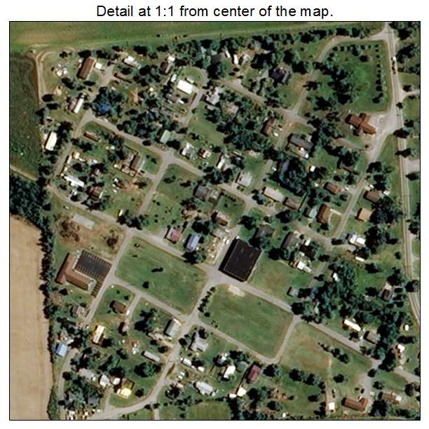 Diehlstadt, Missouri aerial imagery detail