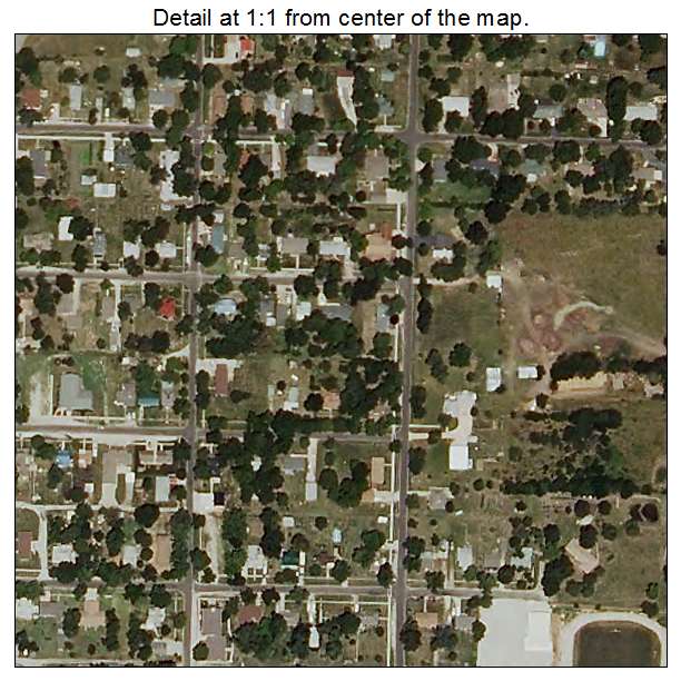Drexel, Missouri aerial imagery detail
