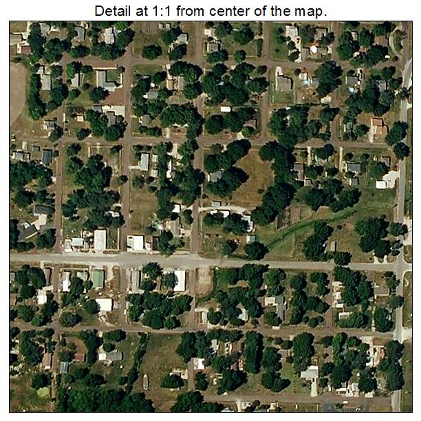 East Lynne, Missouri aerial imagery detail