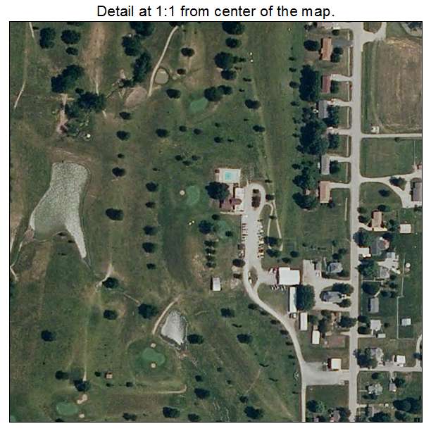 Emma, Missouri aerial imagery detail
