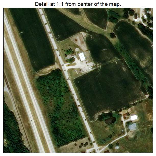 Eolia, Missouri aerial imagery detail