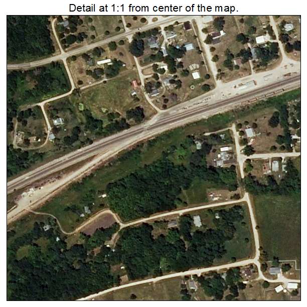 Ethel, Missouri aerial imagery detail