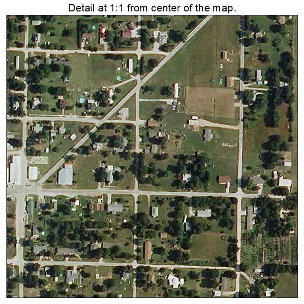 Fairview, Missouri aerial imagery detail