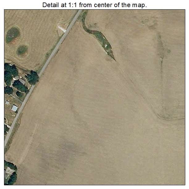 Farley, Missouri aerial imagery detail