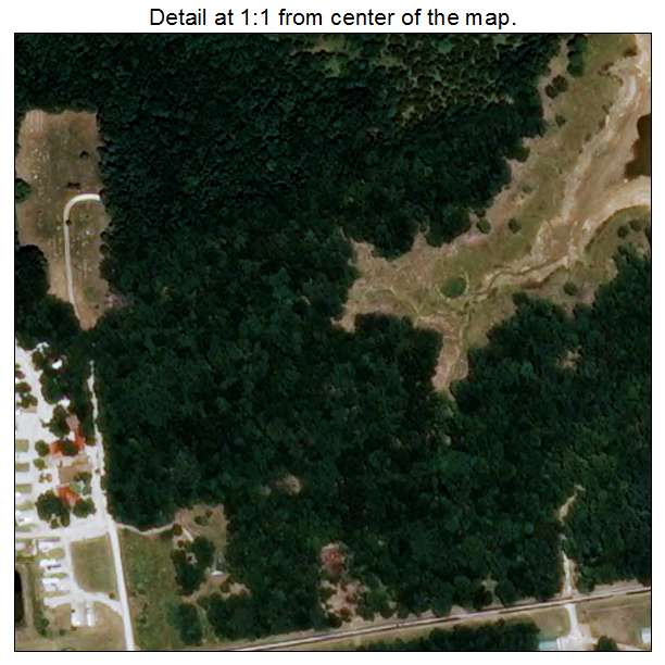 Florida, Missouri aerial imagery detail
