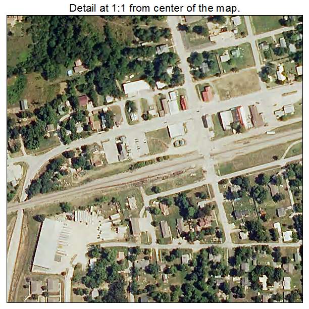 Fordland, Missouri aerial imagery detail