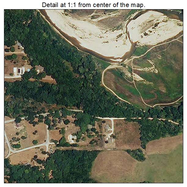 Forsyth, Missouri aerial imagery detail