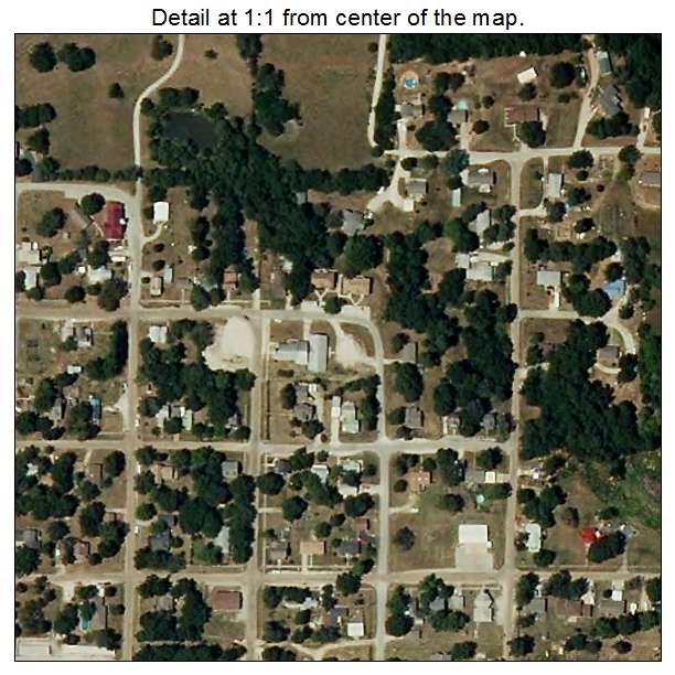 Freeman, Missouri aerial imagery detail