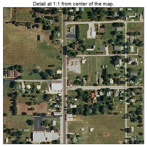Freistatt, Missouri aerial imagery detail