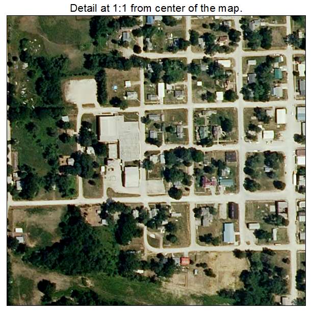 Galt, Missouri aerial imagery detail