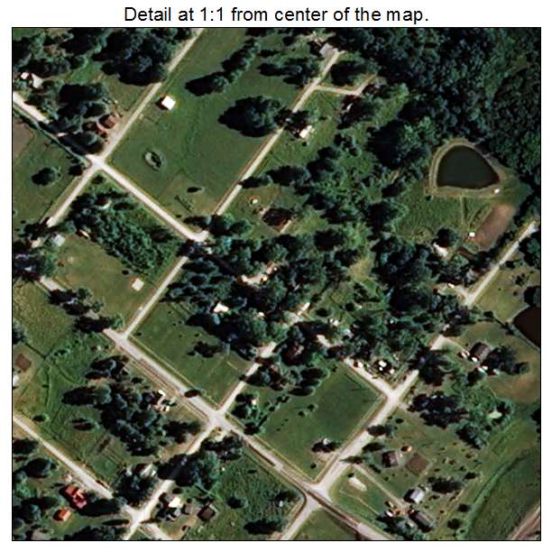 Gibbs, Missouri aerial imagery detail