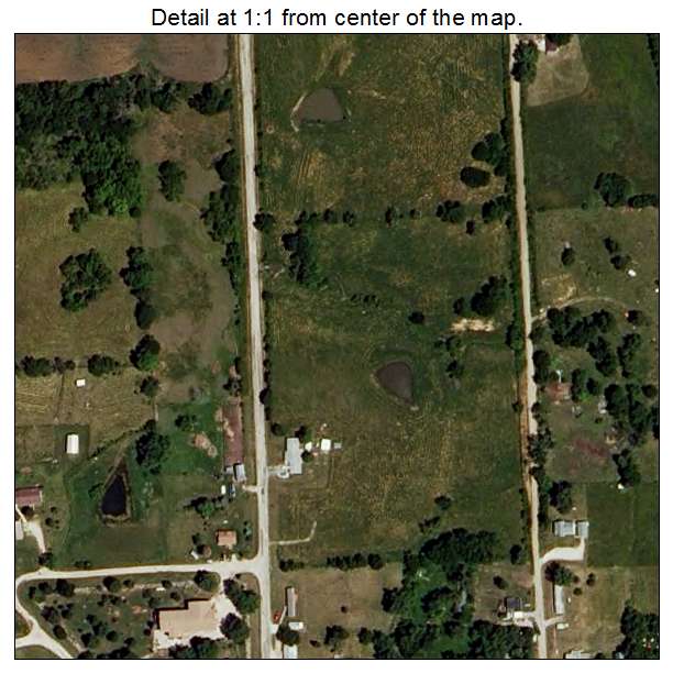 Glenwood, Missouri aerial imagery detail