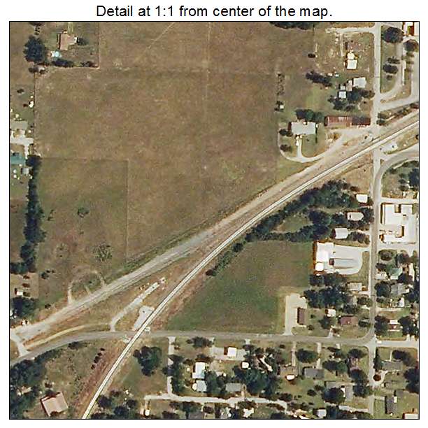 Goodman, Missouri aerial imagery detail