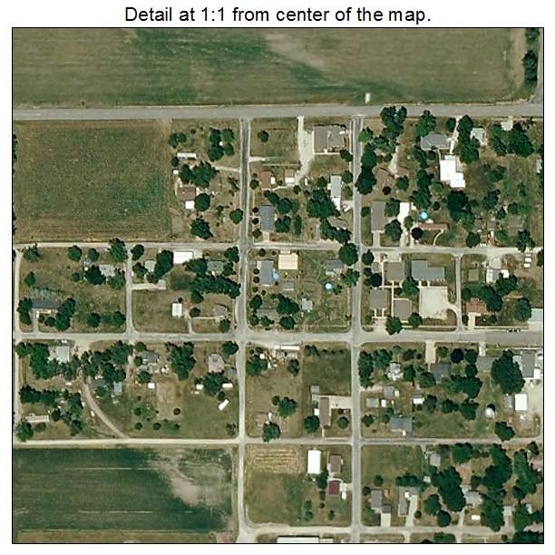 Graham, Missouri aerial imagery detail