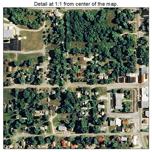 Hartville, Missouri aerial imagery detail