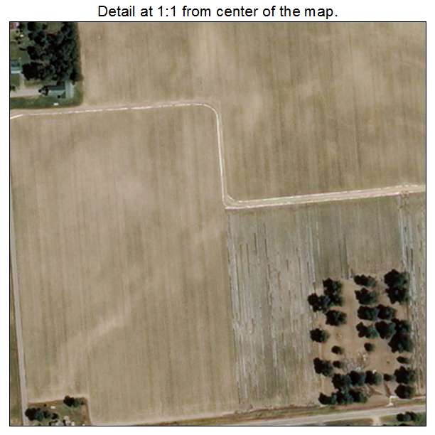 Hayward, Missouri aerial imagery detail