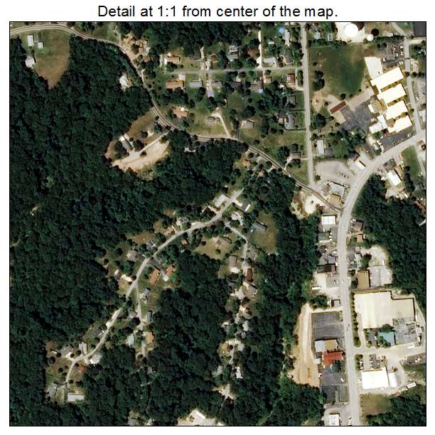 High Ridge, Missouri aerial imagery detail