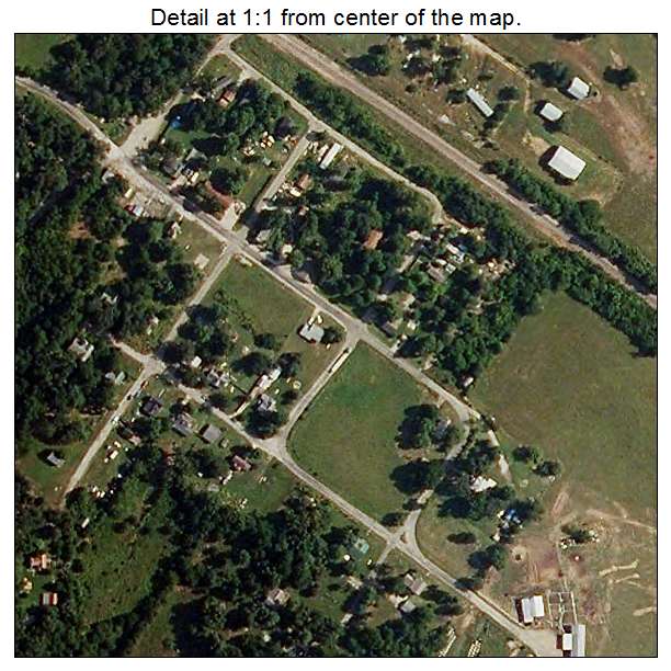 Hoberg, Missouri aerial imagery detail
